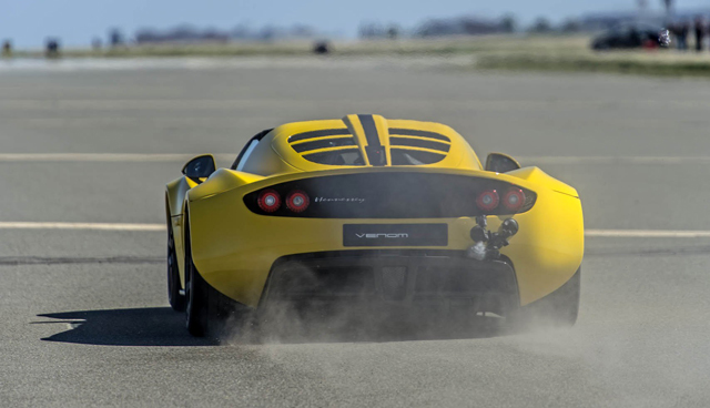 Venom GT Spyder счупил рекорда с повредена бензинова помпа