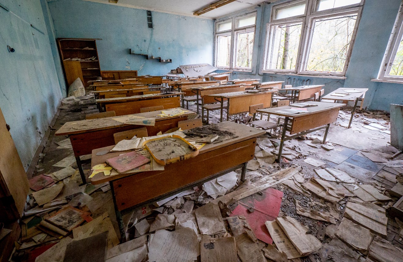 Хит: снимки от зоната на смъртта в Чернобил