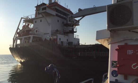 Украински спецчасти взеха на абордаж турски кораб