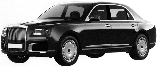 Окончателната визия на колата на Путин