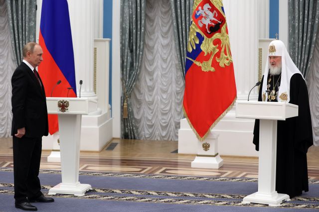 Руският патриарх Кирил поздрави президента Владимир Путин по случай 70-годишния му юбилей