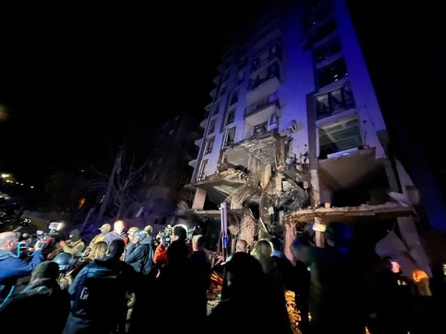 Ракетен удар по Киев 