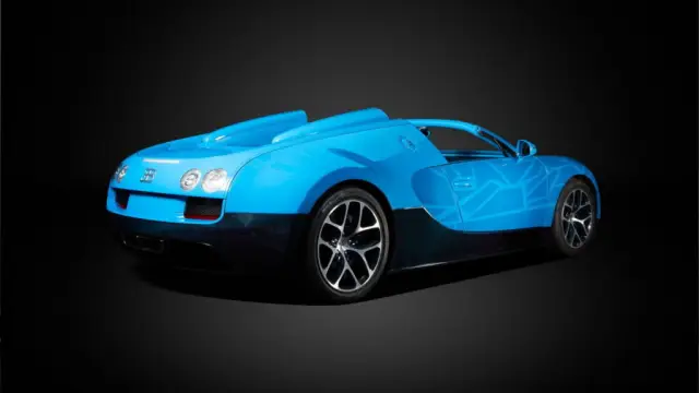 Играчки за пораснали момчета: Продава се единственото Bugatti Veyron Transformers