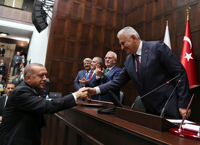 Ердоган положи клетва в парламента