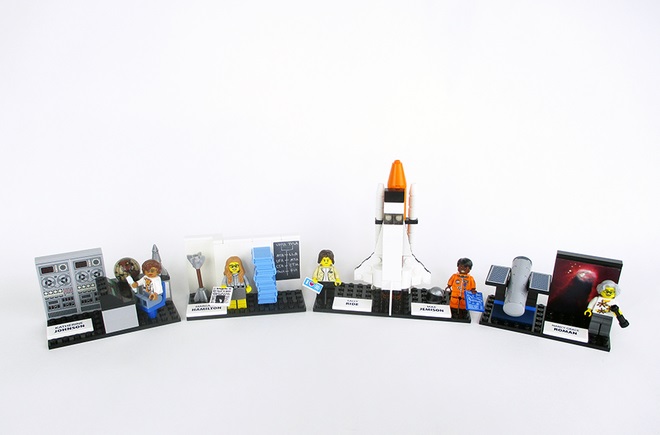 Лего увековечи жените пионери от НАСА