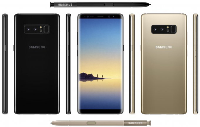 ТТ данни за Samsung Galaxy Note 8
