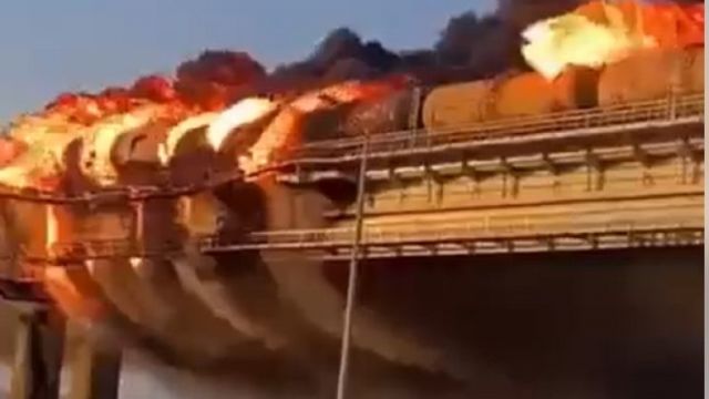 В Крим посочиха извършителите на пожара на Кримския мост (ВИДЕО) - 2