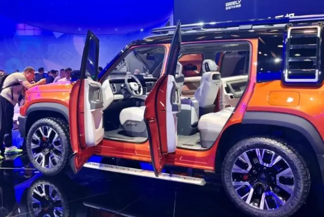 На ход е неповторим китайски всъдеход от Geely