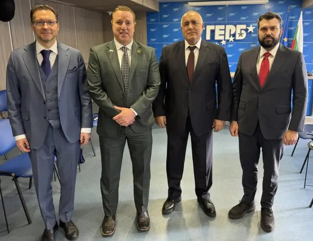 Бойко Борисов пред конгресмена Пат Фалън: Стратегическото партньорство между България и САЩ е ключово