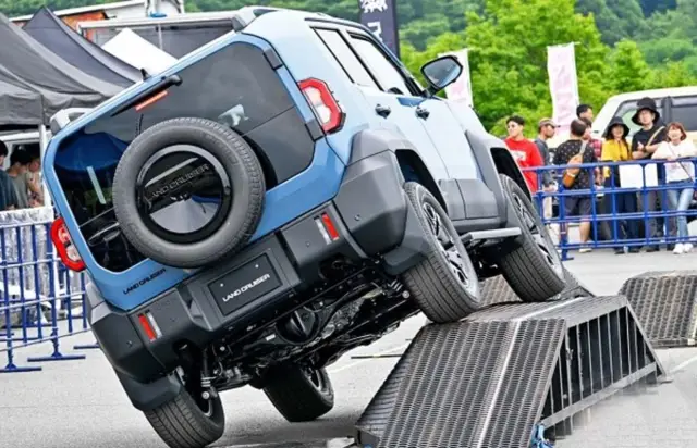 Toyota демонстрира офроуд възможностите на новия Land Cruiser FJ