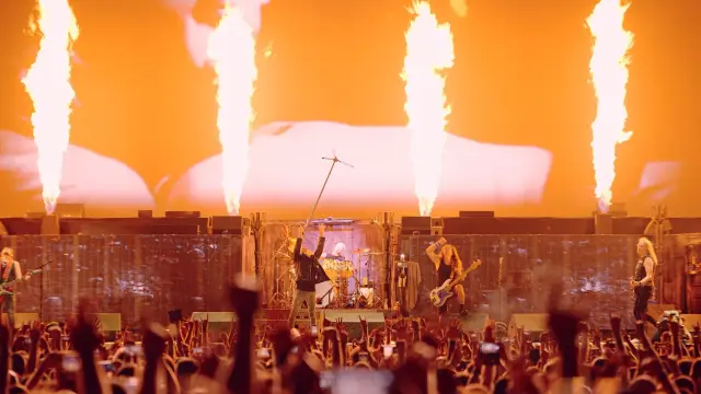 The classic Iron Maiden performed a large-scale performance in front of over 30,000 fans at Vasil Levski Stadium 