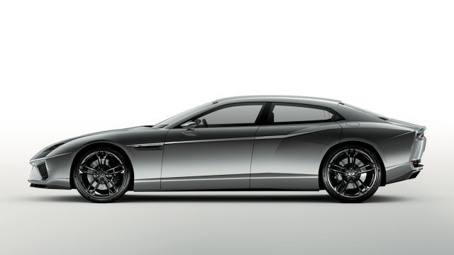 Да си спомним за супер седанa на Lamborghini, който така и не стигна до серийно производство