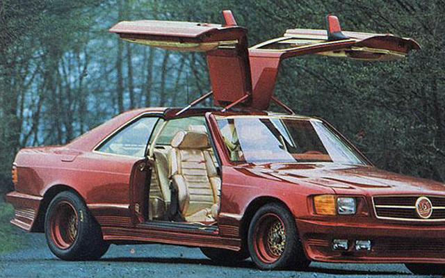  Два от най-ярко модифицираните Mercedes-и от 80-те 