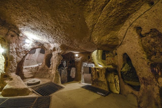 Най-големият подземен град в Кападокия крие удивителни архитектурни и исторически чудеса (СНИМКИ)