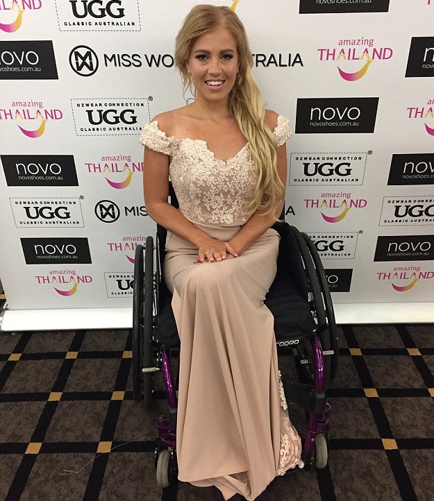 Прикована към инвалидния стол претендентка за Мис Свят вдъхнови Австралия