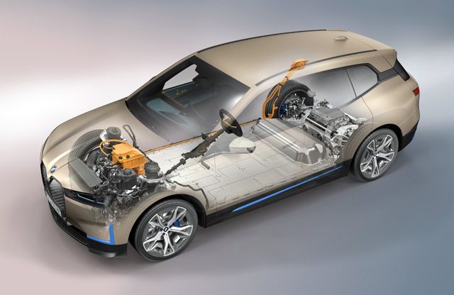 BMW разсекрети iX: 500 коня и над 600 км с едно зареждане