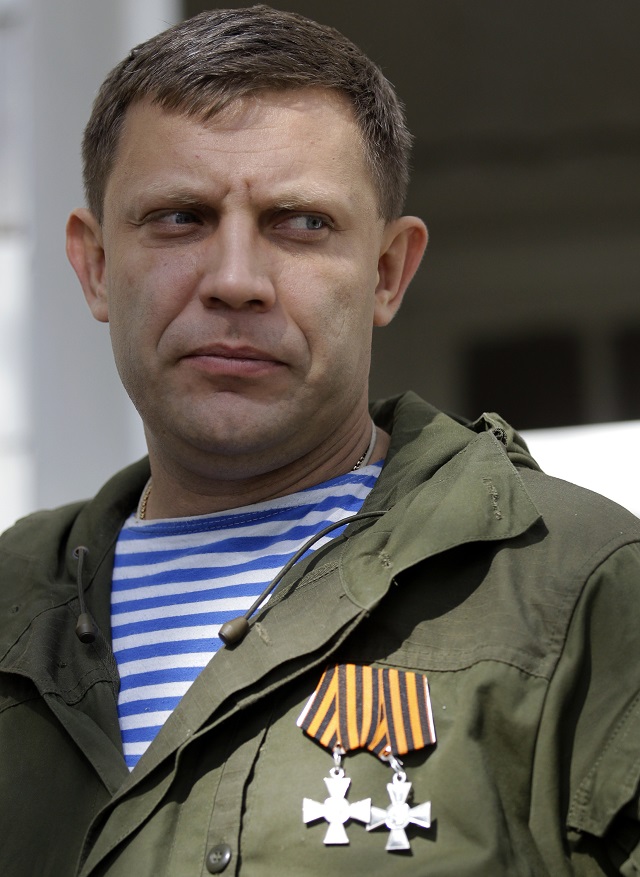 Смяна на лидера в Донецката народна република