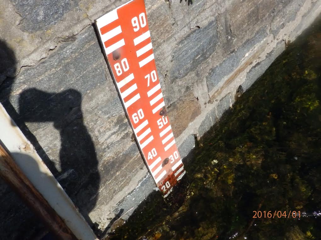 Нарушиха дебита на вода в река Въча край Кричим