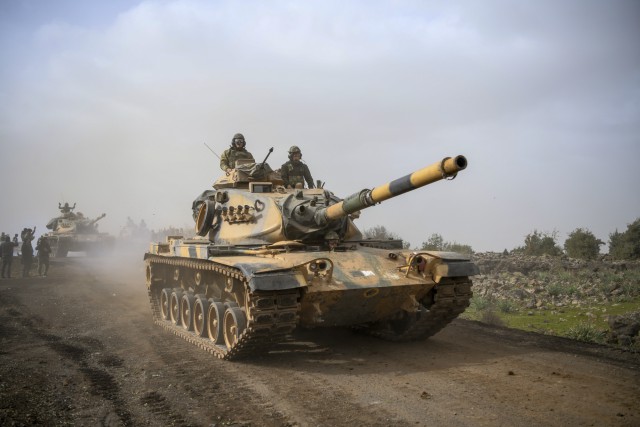 Турция използва турски оръжия в Сирия