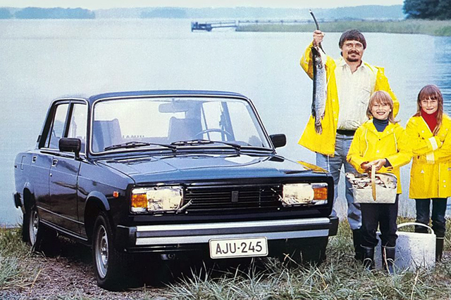 Съветските коли в западните медии