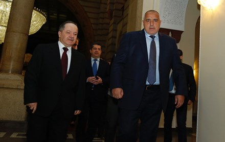 Президентът на Кюрдистан се е срещнал с Бойко Борисов (СНИМКИ + ВИДЕО)