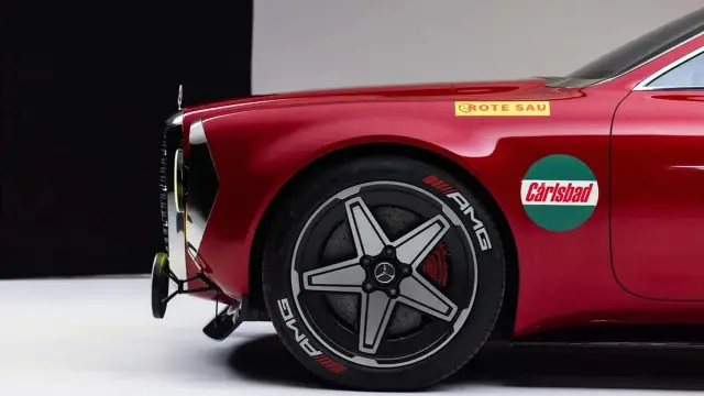 Легендарното "Червено прасе" бе възродено от главния дизайнер на Mercedes