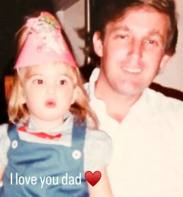 Иванка Тръмп с послание към баща си след присъдата му за финансови измами