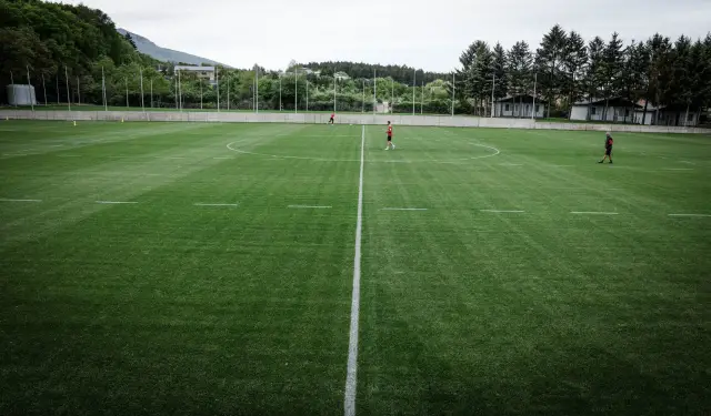  ЦСКА с първа подготовка на нов терен на Панчарево - СНИМКИ 