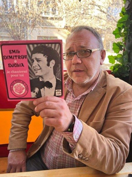 Синът на Емил Димитров дари негова уникална плоча
