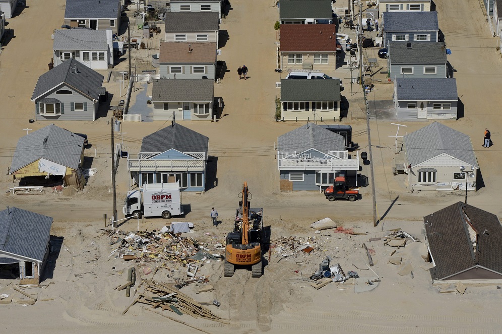 Океанът поглъща Ню Джърси