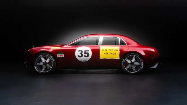 Легендарното "Червено прасе" бе възродено от главния дизайнер на Mercedes