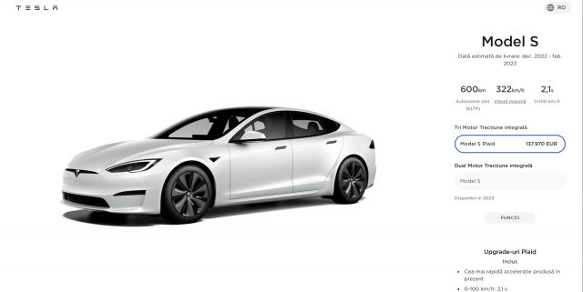 Най-бързата Tesla вече е налична в Европа с цена от 280 хиляди лева  - 2