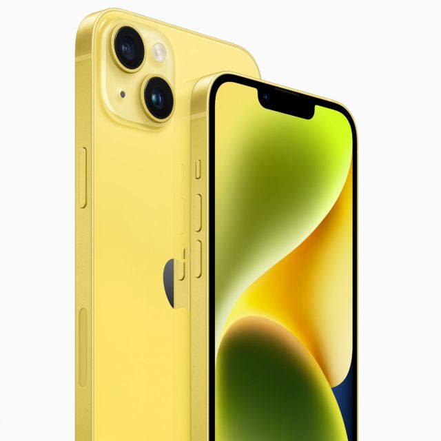 Apple показа новия iPhone в жълто