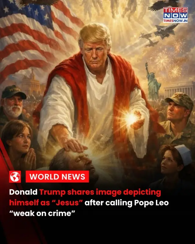 Тръмп се пусна като Исус в Truth Social СНИМКА