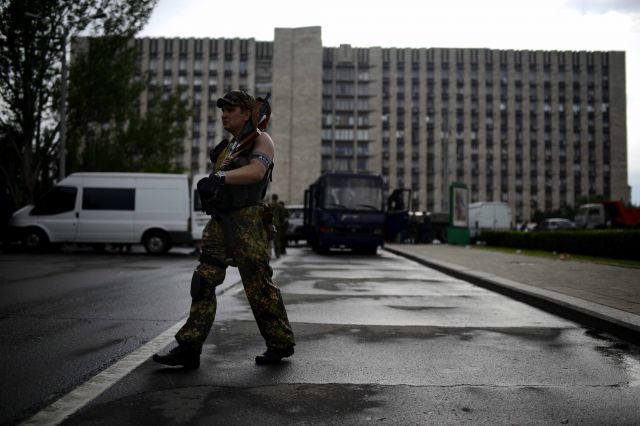 Славянск се превърна във фронтови град