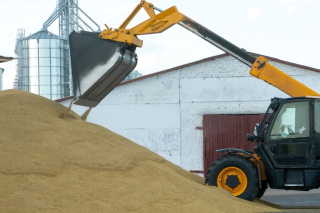 Руските сили са ударили склад за зърно на пристанището в Николаев