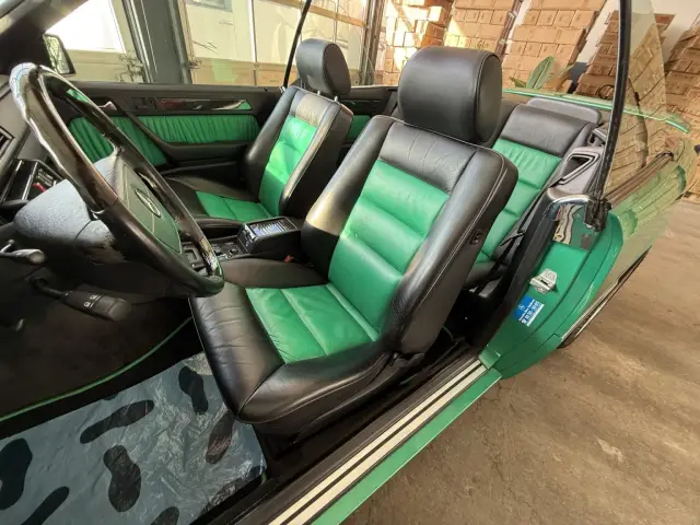 Super rare Mercedes W124 became the property of a Ukrainian collector 