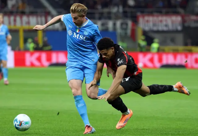 Милан свали Наполи от върха след драматично дерби на „Сан Сиро“