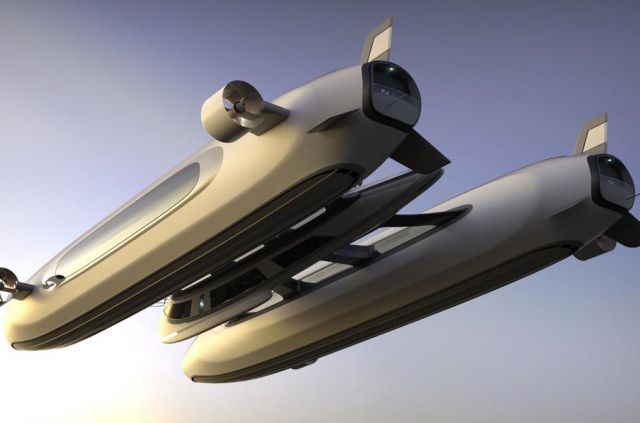 Италианците изобретиха летяща 80-метрова суперяхта