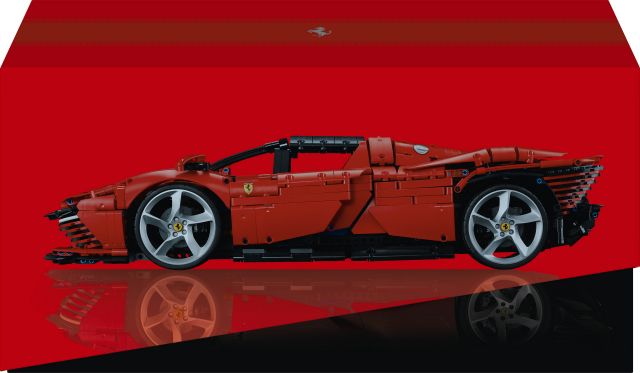 LEGO направи най-новото Ferrari в умален мащаб и с работеща скоростна кутия