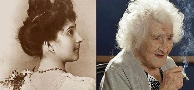 122 годишната французойка Жана Калман зарязва пушенето на 117 години