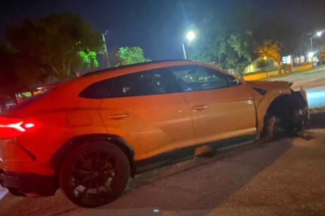 16-годишен откраднал и разбил в катастрофа уникално Lamborghini на баскетболна звезда