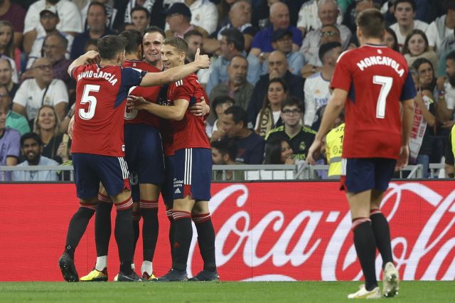  Реал Мадрид се издъни против 10 от Осасуна 