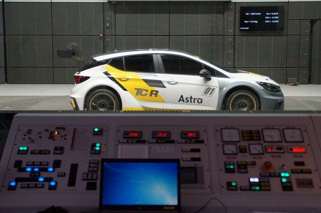 Аеродинамична ефективност при Opel Astra TCR