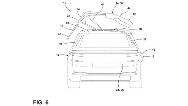 Ford патентова SUV с врата като на Model X