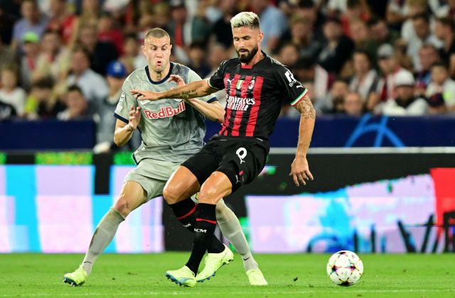 Милан започна битките в Шампионската лига с 1:1 срещу Ред Бул