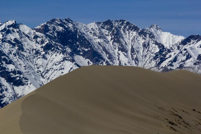  Невъзможа пясъчна пустиня посред ледовете на Сибир 