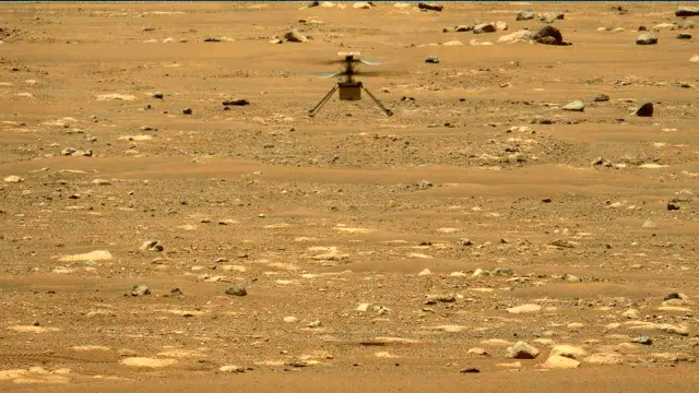 Хеликоптерът "Инджинюъти" изпрати последното си съобщение от Марс до Земята