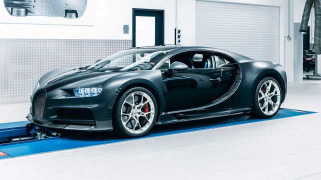  Bugatti „ пенсионира “ Chrion на 90 хиляди километра 