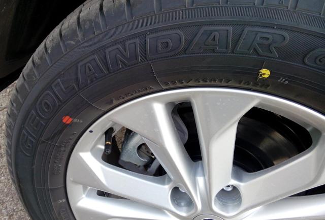  За какво служат цветните маркировки на гумите? 